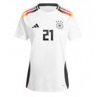 Maglie da calcio Germania Ilkay Gundogan #21 Prima Maglia Europei 2024 Manica Corta